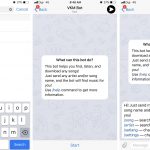 Muat turun lagu daripada Telegram – 1