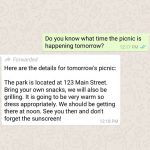 WhatsApp Label